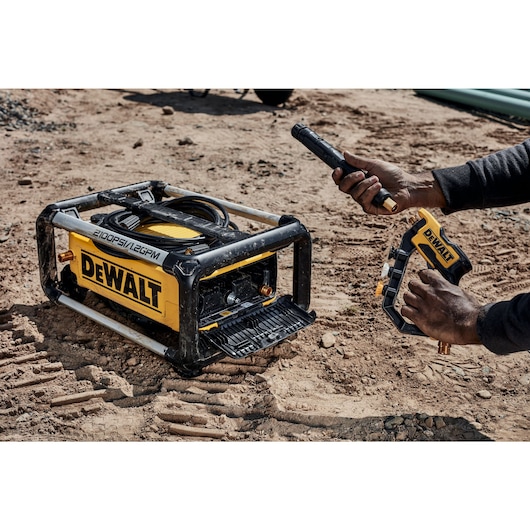 DEWALT Electric Jobsite Cold Water Pressure Washer (13 Amp) (2,100 MAX PSI at 1.2 GPM)