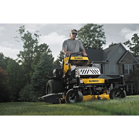 DEWALT X548 48 in 26 HP Kawasaki EFI Gas Hydrostatic Commercial Stand-on Zero-Turn Mower