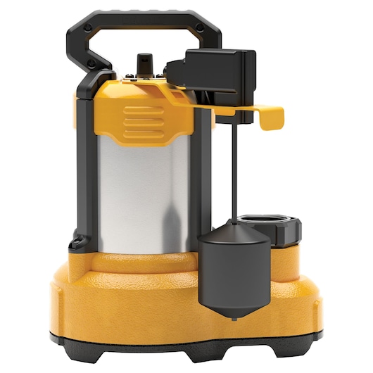 DEWALT 1-2 HP SUMP PUMP-STAINLESS STEEL CAST IRON ALUMINUM-SUBMERSIBLE-AUTOMATIC-VERTICAL SWITCH