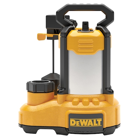 DEWALT 1-2 HP SUMP PUMP-STAINLESS STEEL CAST IRON ALUMINUM-SUBMERSIBLE-AUTOMATIC-VERTICAL SWITCH