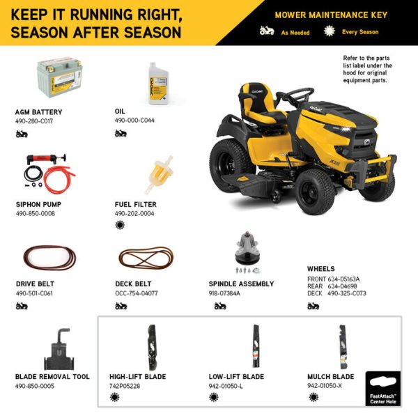 Cub Cadet XT2 SLX50 (13A5A2TLA10)