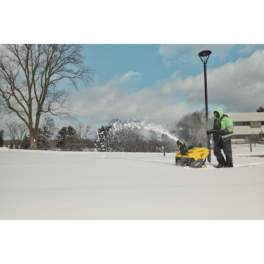 DEWALT 21 in. 179cc Single Stage Auger-Propelled Snow Blower