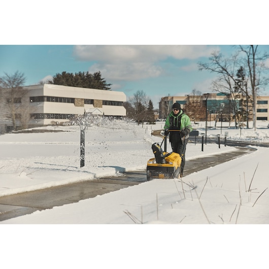 DEWALT 21 in. 208cc Single Stage Auger-Propelled Snow Blower with POWERADAPT™