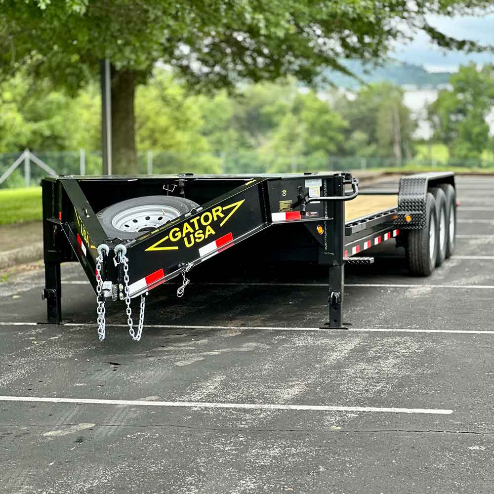 Gatormade Trailers 21k Triple Axle Aardvark Fold Flat Ramps