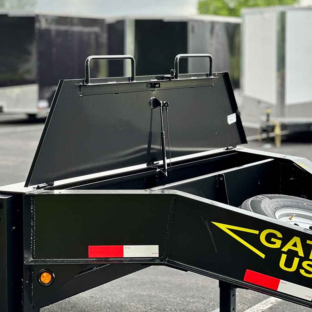 Gatormade Trailers 21k Triple Axle Aardvark Fold Flat Ramps