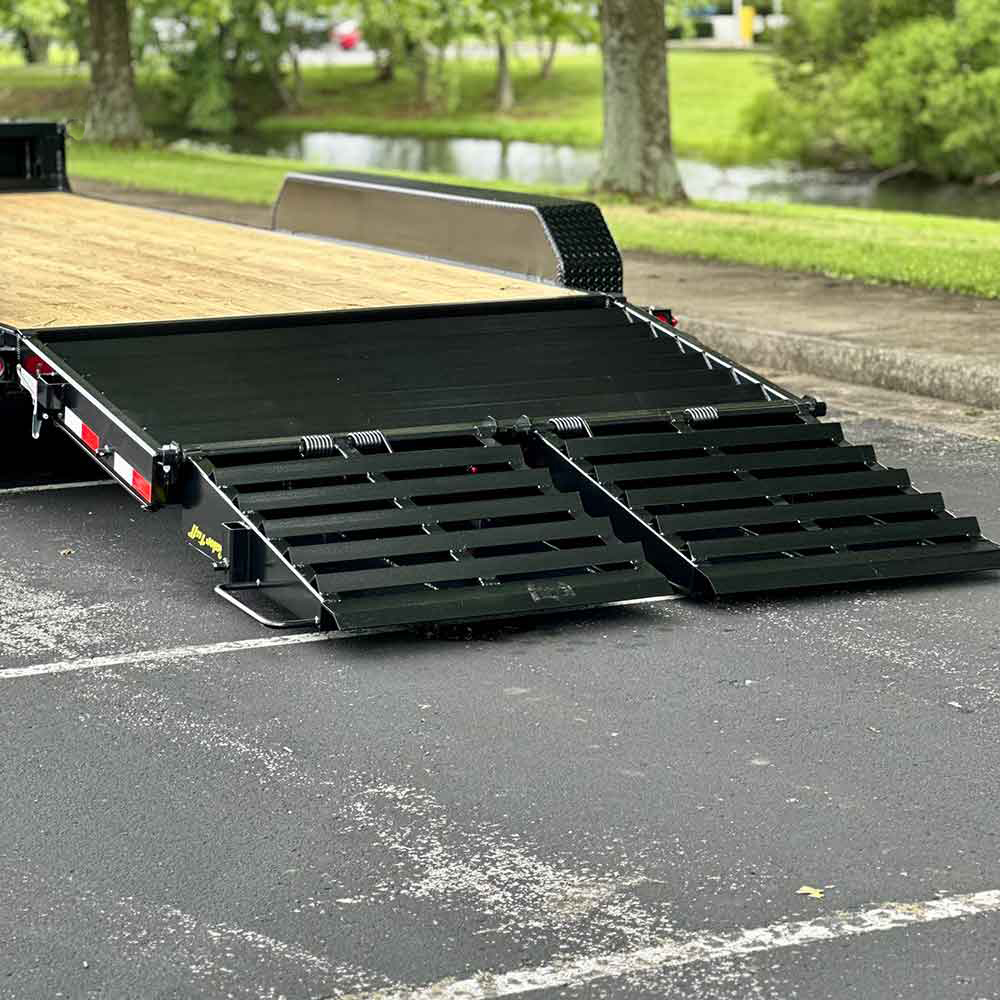 Gatormade Trailers 21k Triple Axle Aardvark Fold Flat Ramps