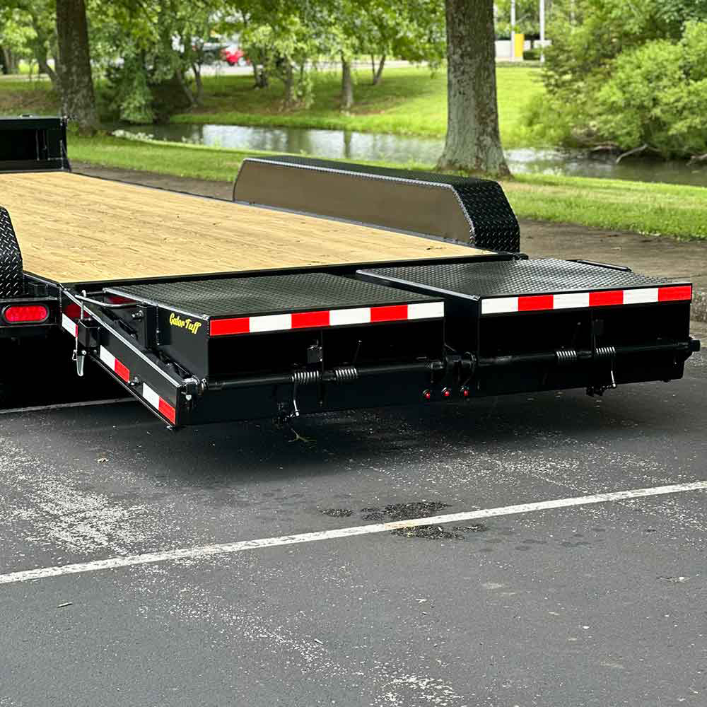 Gatormade Trailers 21k Triple Axle Aardvark Fold Flat Ramps