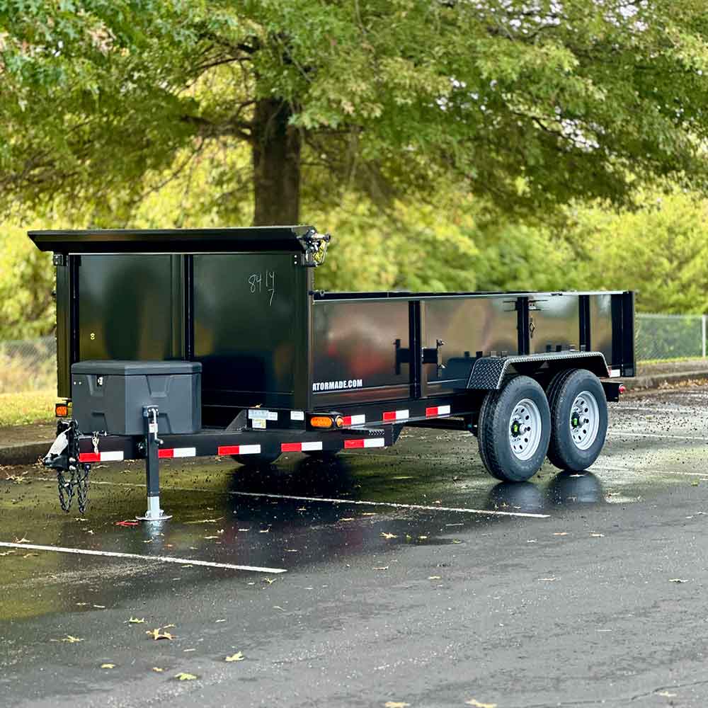 Gatormade Trailers 7×14 14k Tandem Axle