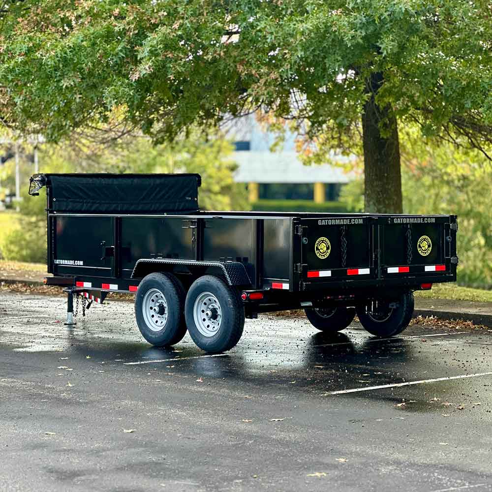 Gatormade Trailers 7×14 14k Tandem Axle