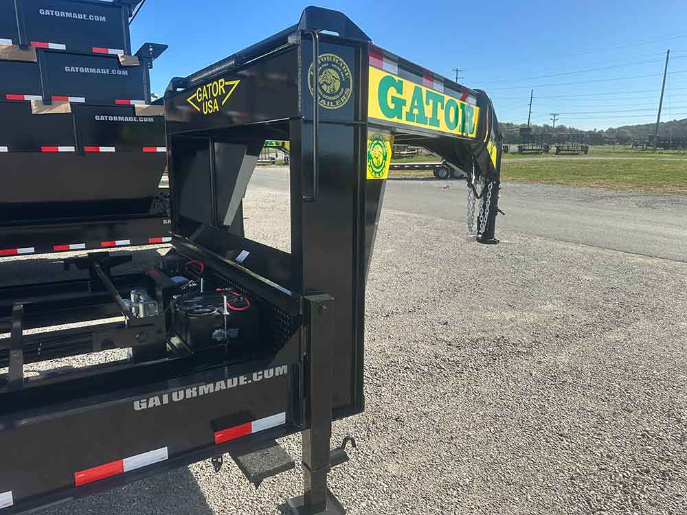 Gatormade Trailers 16ft Roll Off Gooseneck Trailer / Bins