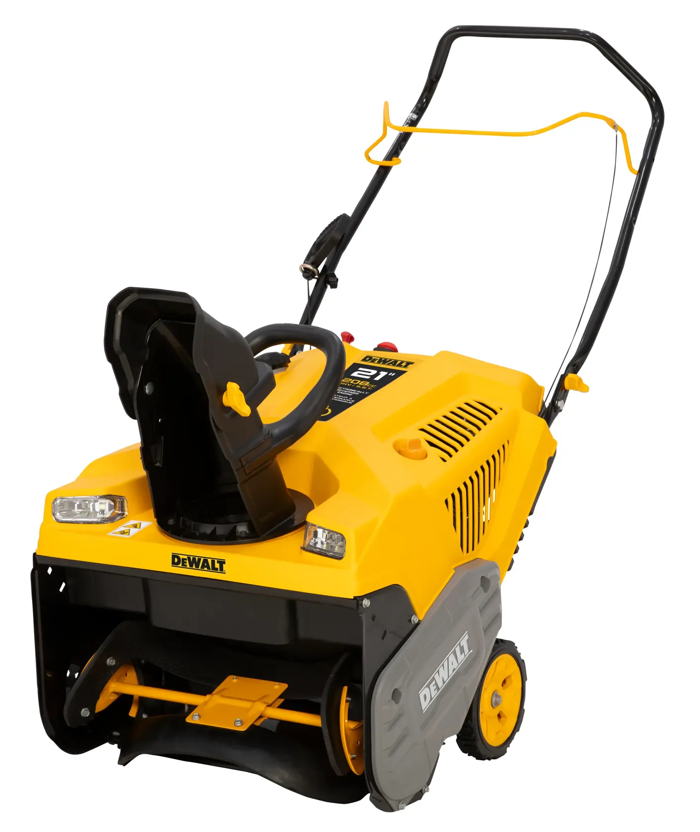 DEWALT® 21-in. 208cc Single Stage Auger-Propelled Snow Blower with POWERADAPT™