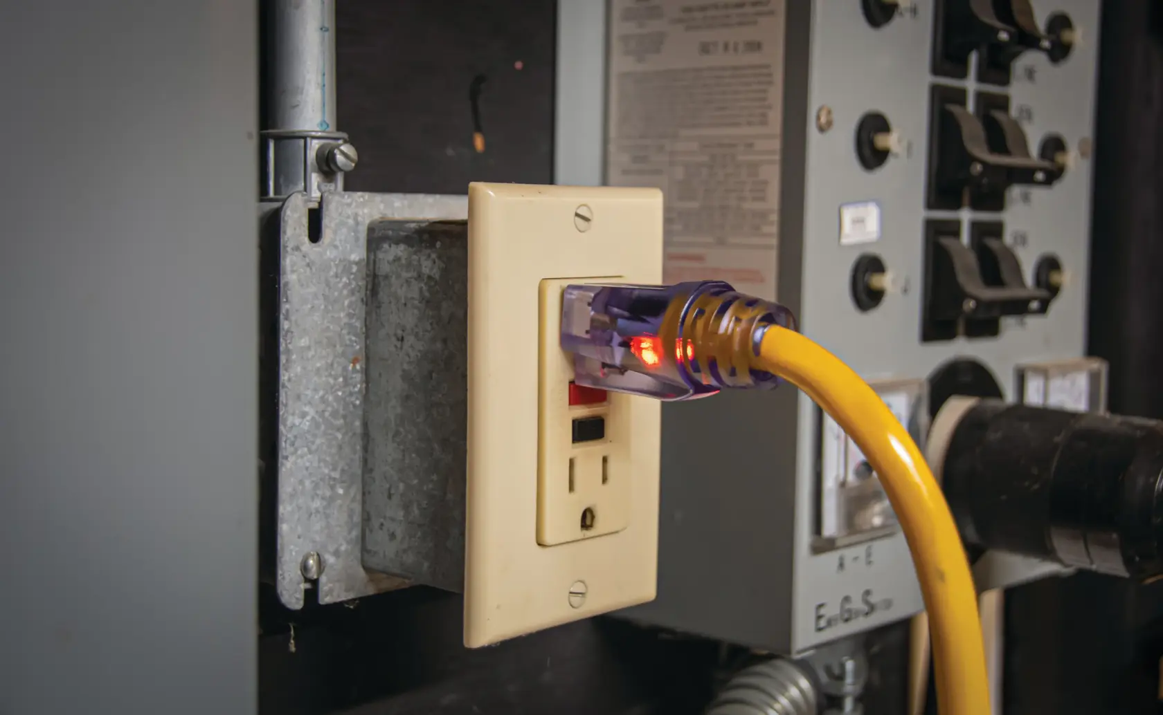 DEWALT® 10/3 Lighted Locking CGM Extension Cord (50 ft)