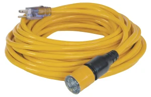 DEWALT® 50 ft 12/3 Lighted Locking CGM Extension Cord DEWALT® 50 ft 12/3 Lighted Locking CGM Extension Cord