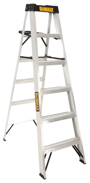 DEWALT® 6' Aluminum Stepladder 300 lbs Load Capacity DEWALT® 6' Aluminum Stepladder 300 lbs Load Capacity