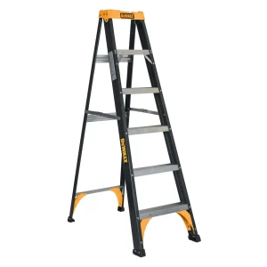 DEWALT® 6-ft Fiberglass 225-lb Type II Step Ladder DEWALT® 6-ft Fiberglass 225-lb Type II Step Ladder