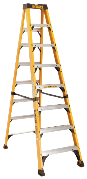 DEWALT® 8' Fiberglass Stepladder 375 lbs Load Capacity DEWALT® 8' Fiberglass Stepladder 375 lbs Load Capacity