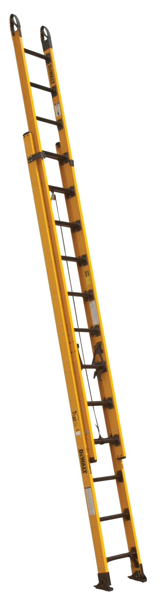 DEWALT® 24' Fiberglass Extension Ladder 375 lbs Load Capacity