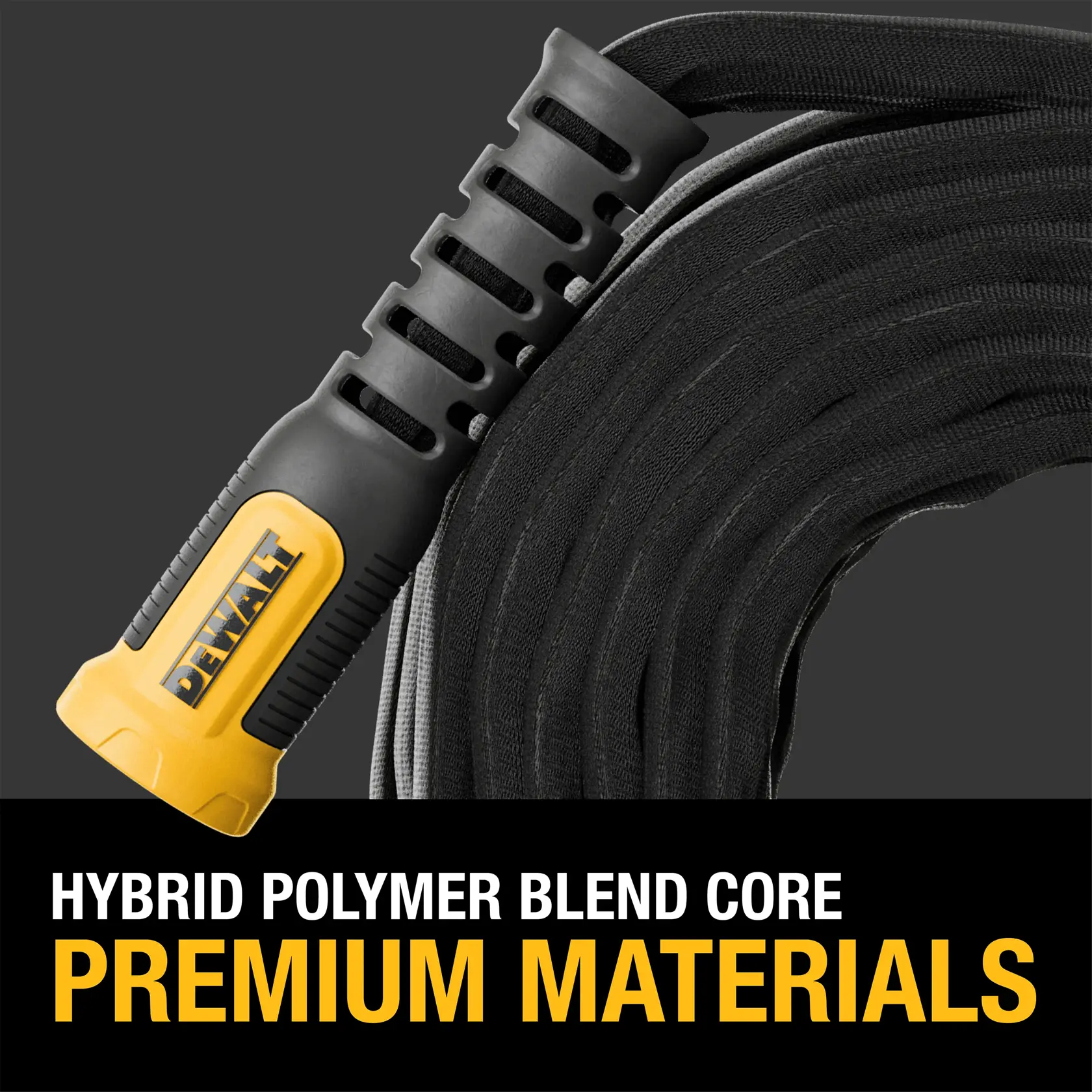 DEWALT® 50 ft. x 5/8-in. Heavy-Duty Professional Grade Fabric Garden Hose