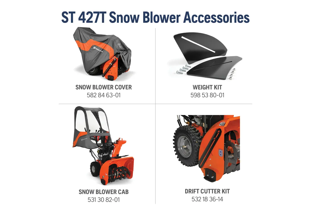 Husqvarna ST 427T Snow Blower