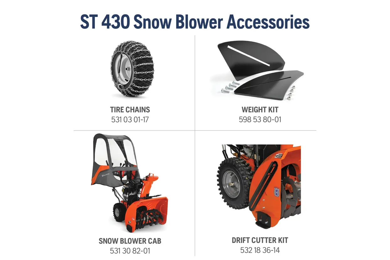 Husqvarna ST 430 Snow Blower