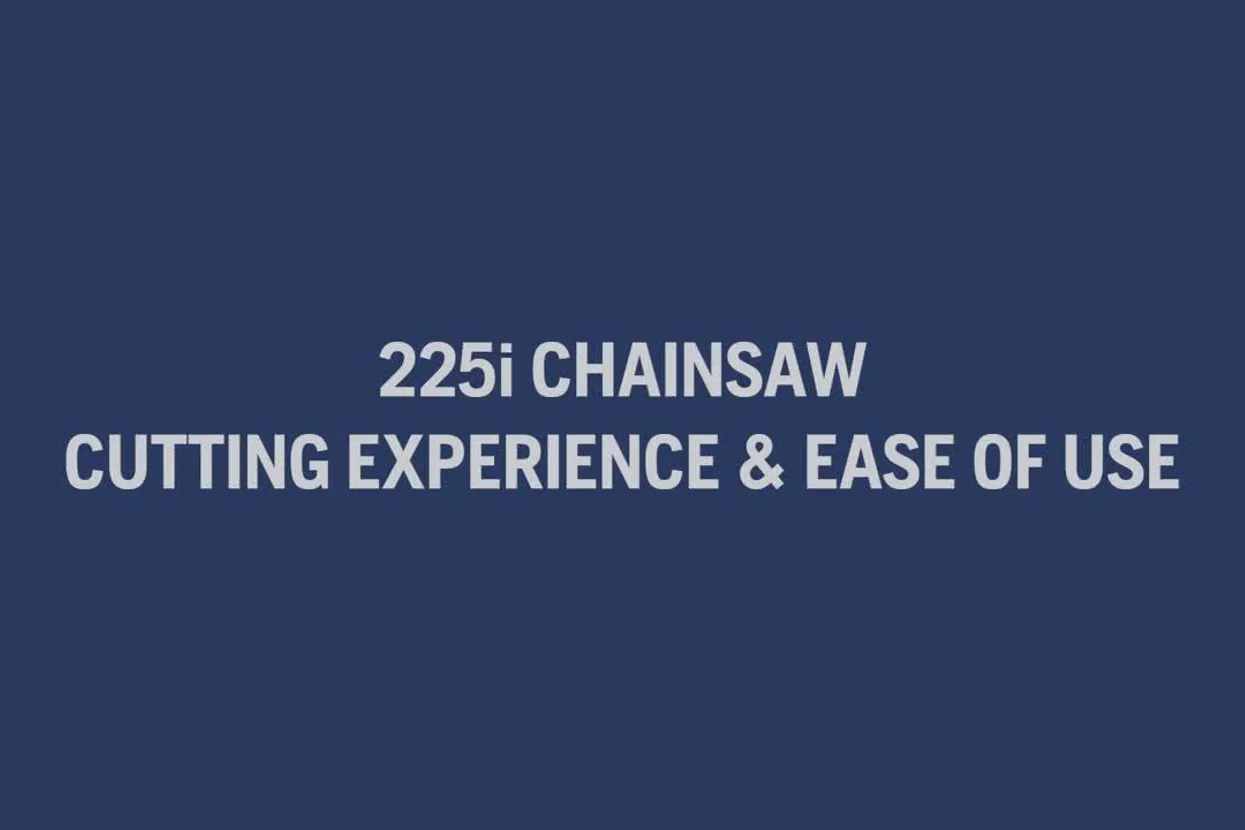 Husqvarna 225i Power Axe without battery and charger